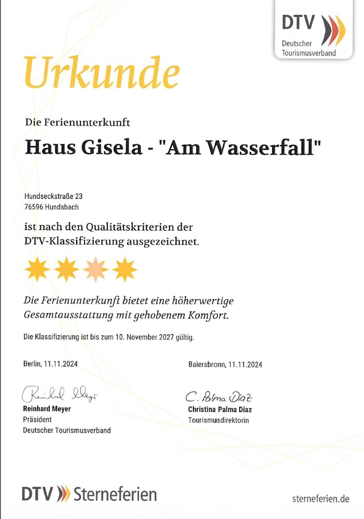 Apartment Haus Gisela *